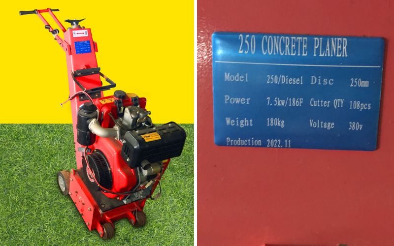 Khả năng băm nền của máy 10HP 108 lưỡi