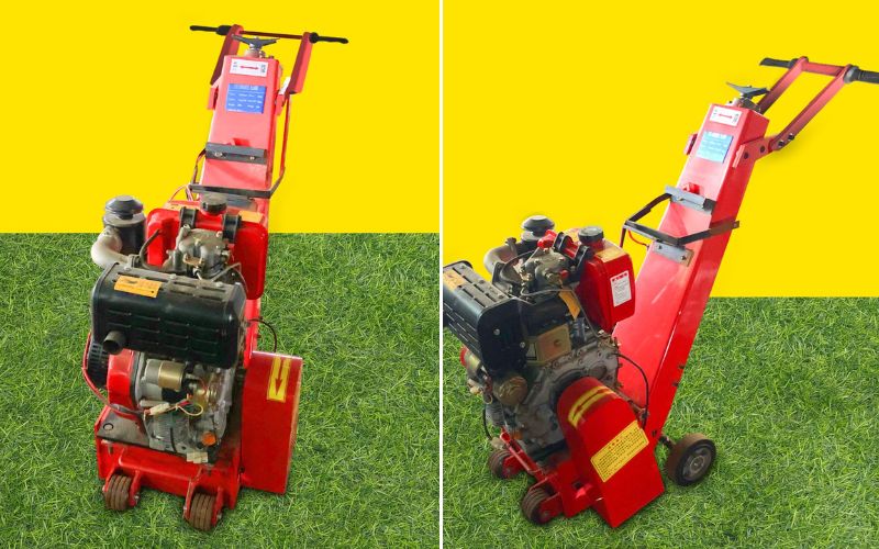 Ưu điểm của máy băm nền hoa thị diesel 10HP 108 Lưỡi