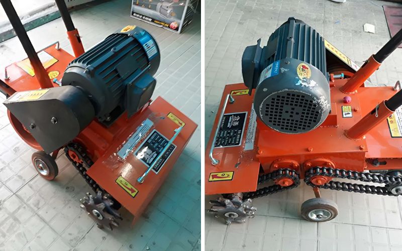 Khả năng băm nền của Máy băm nền tạo nhám bê tông HQZ600 (3KW)