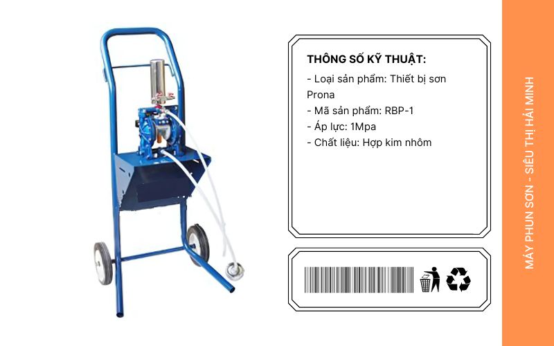 Đặc điểm nổi bật của chân bơm chuyên dụng PRONA RBP-1