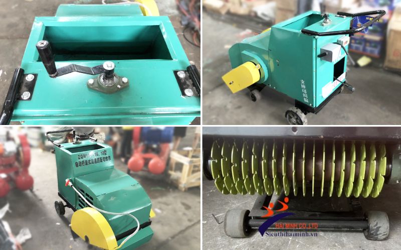Tính năng của máy cắt rãnh tạo nhám bê tông ZQW150