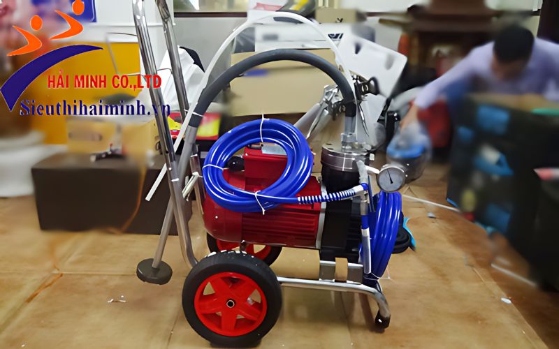 Thiết kế máy phun sơn 2 đầu inox HM1010