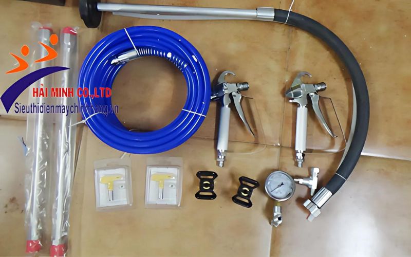 Khả năng phun của máy phun sơn 2 đầu inox HM1010