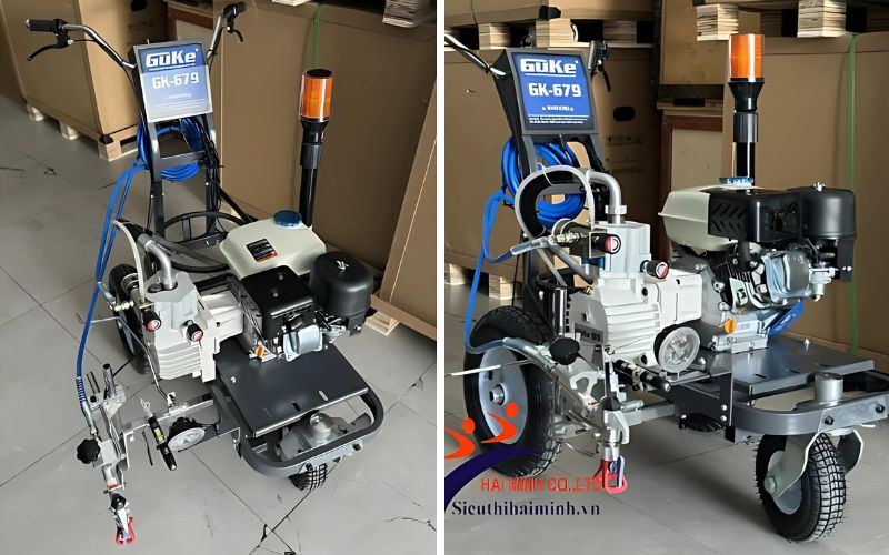 Cách sử dụng máy phun sơn công nghiệp Guke GK6900