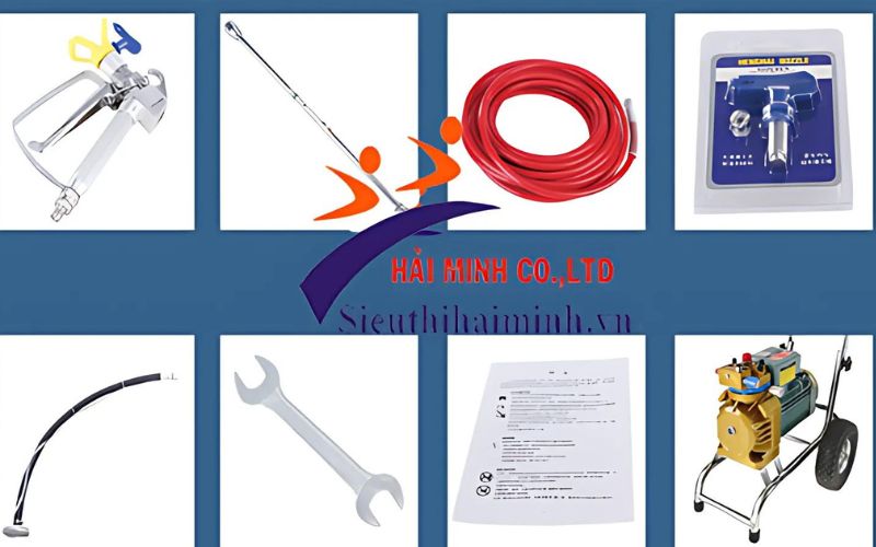  Tính năng của máy phun sơn H999