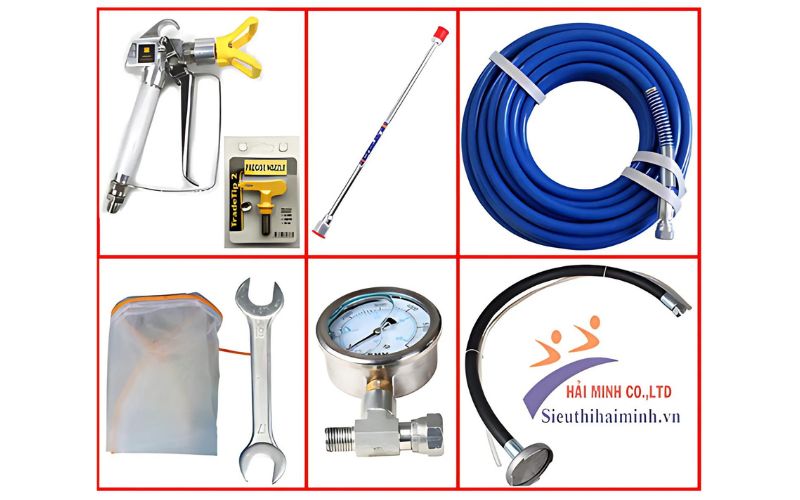 Tính năng nổi bật của máy phun sơn HCM3000PS