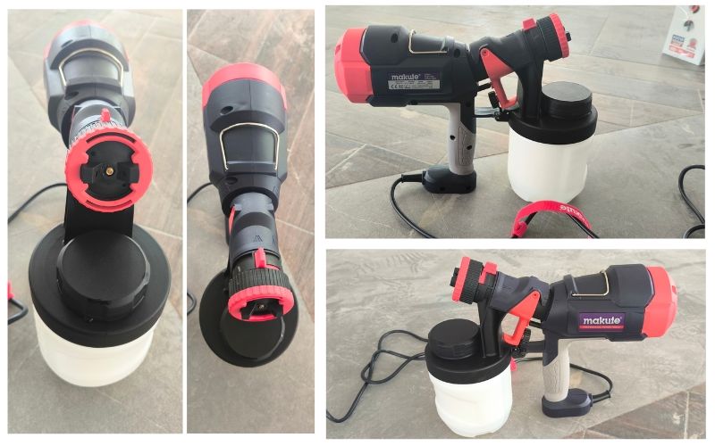 Những ưu điểm của máy phun sơn Makute SG001