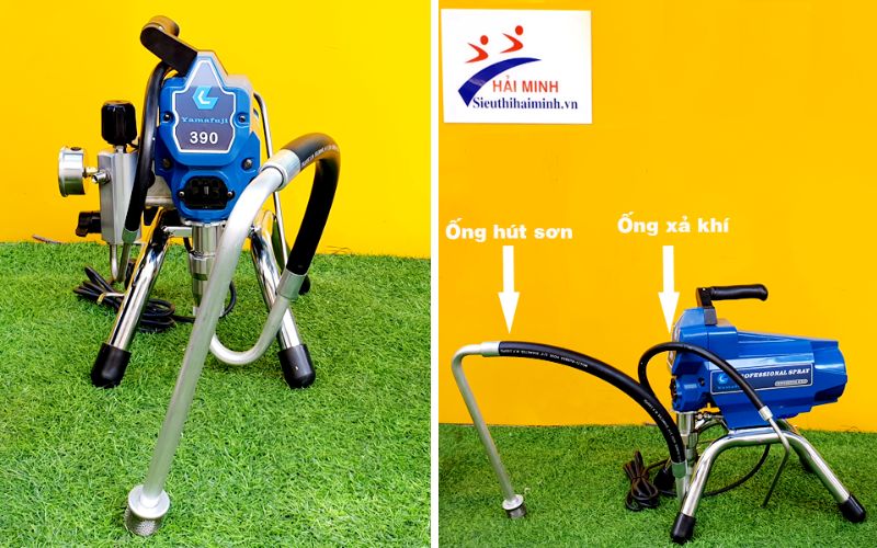Ưu điểm nổi bật của máy phun sơn Yamafuji GTB-390