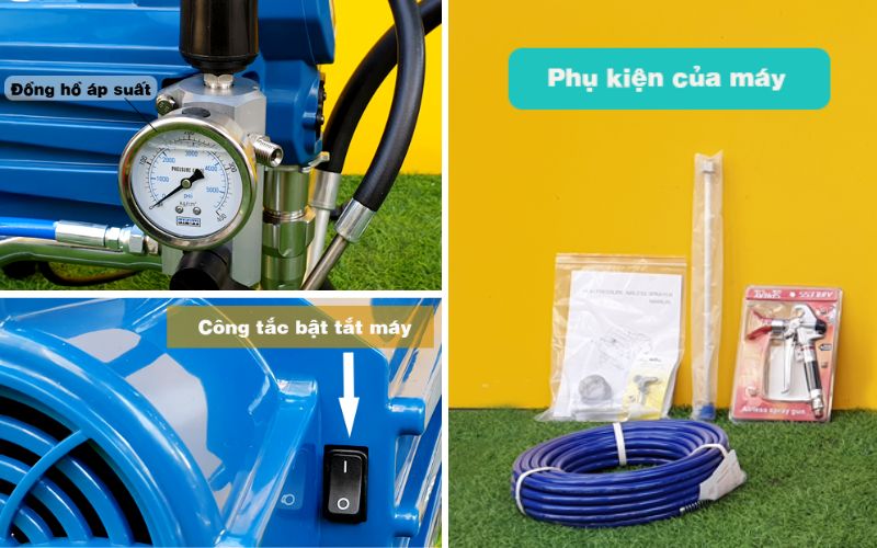 Thông số của máy phun sơn Yamafuji GTB-390