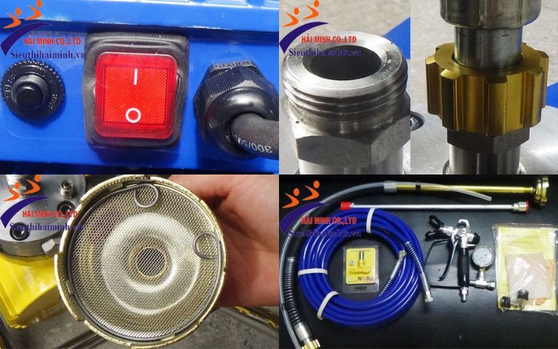 Những điểm vượt trội của máy phun sơn Yamafuji TA9950