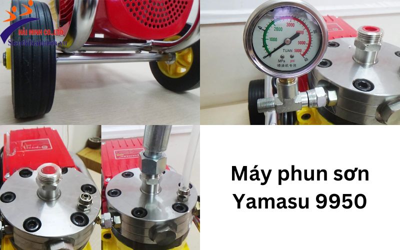 Sự dụng đa dạng máy phun sơn Yamasu 9950