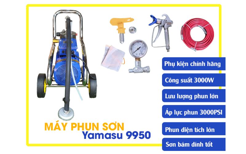 Đặc điểm nổi bật của máy phun sơn Yamasu 9950