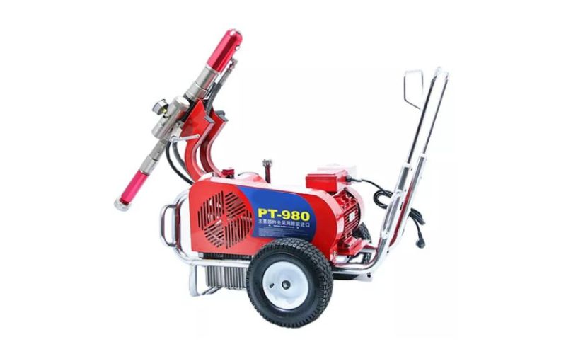 Máy phun sơn bột trét sơn đặc Yamafuji PT9800