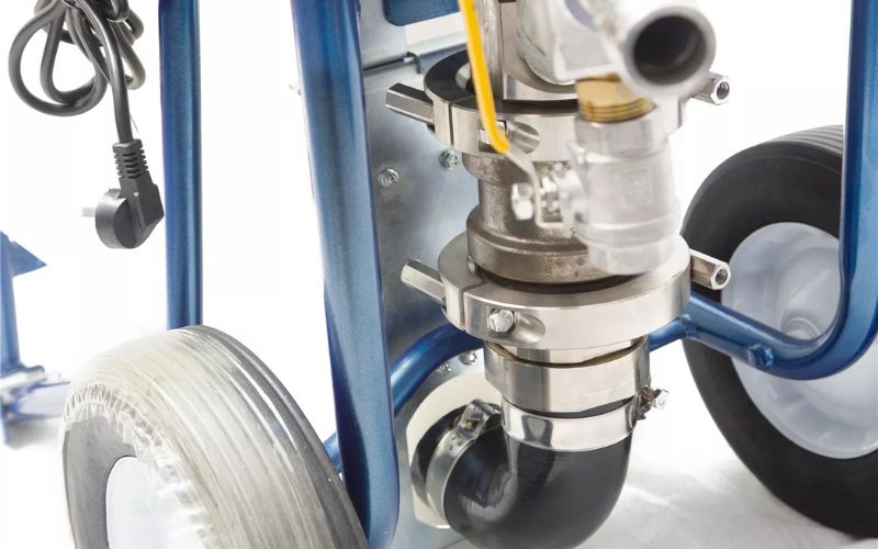 Khả năng phun sơn của máy phun sơn Yamafuji FH450