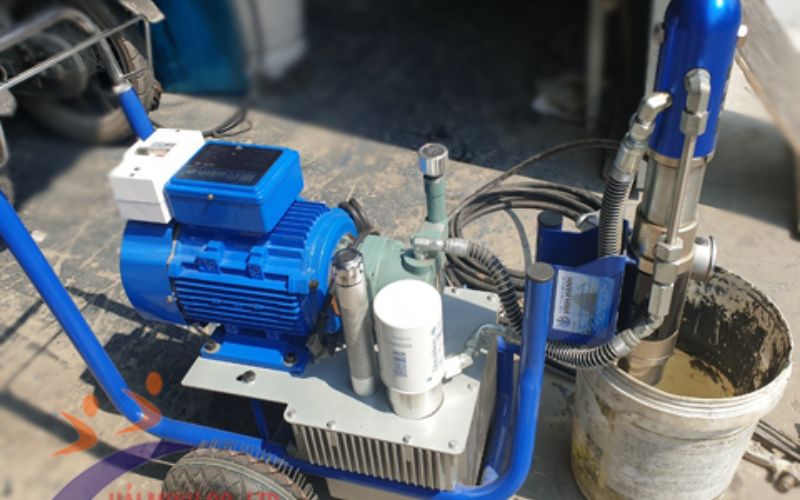 Lợi ích của máy phun sơn chống cháy phun bột HM GK6