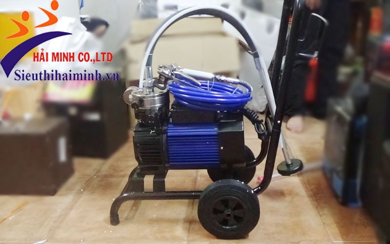 Máy phun sơn đầu inox HM 990