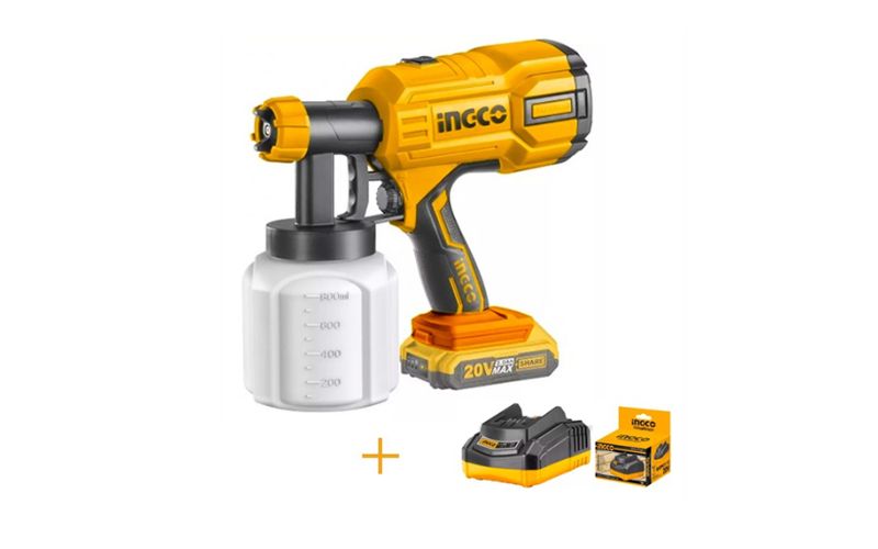 Máy phun sơn dùng pin Ingco CSGLI2001