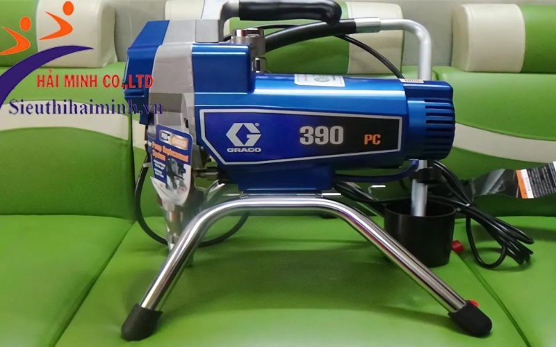 Công nghệ hiện đại của máy phun sơn Graco USA 390 PC