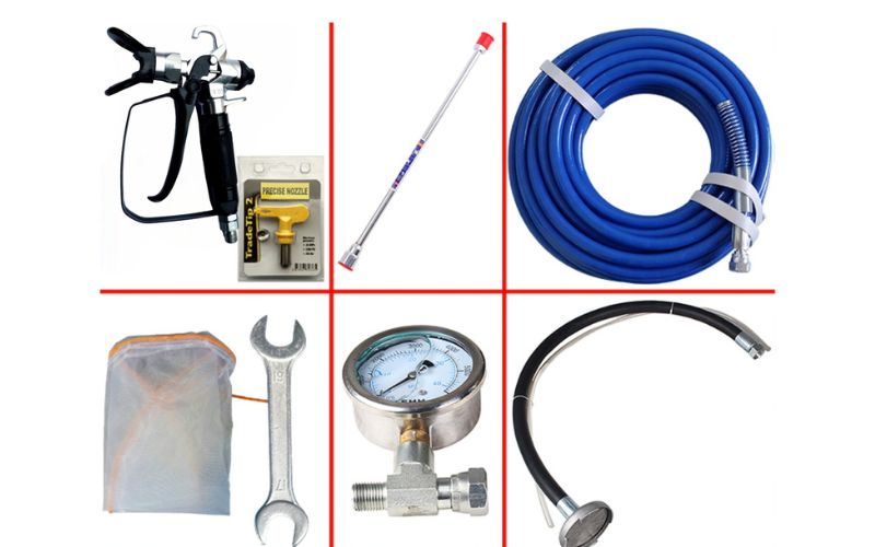 Phụ kiện Máy phun sơn HM-GK980