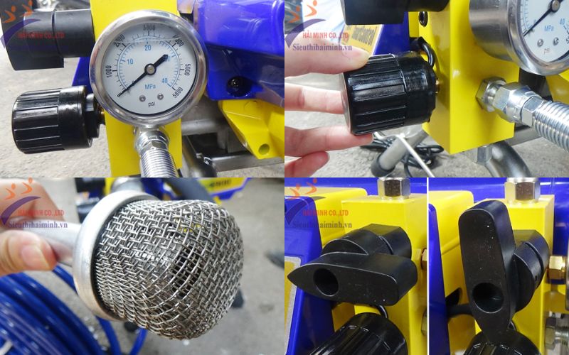 Đặc điểm nổi bật của máy phun sơn pitton HM TA4900