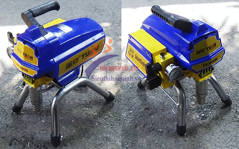 Chất lượng phun sơn của máy phun sơn pitton HM TA4900