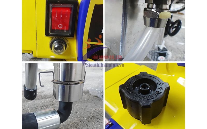 Khả năng phun sơn của máy sơn pitton HM TA5500