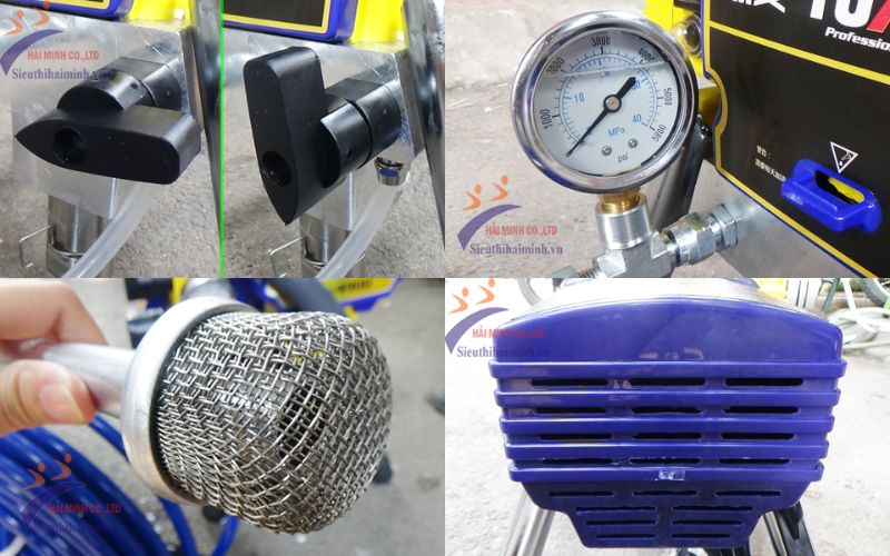 Đặc điểm nổi bật của máy sơn pitton HM TA5500