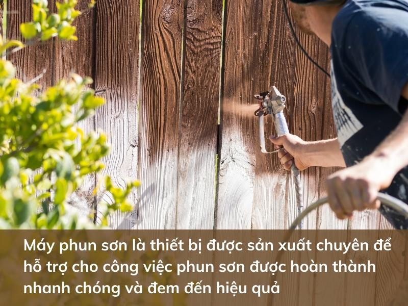 Máy phun sơn là gì? Ứng dụng của máy?