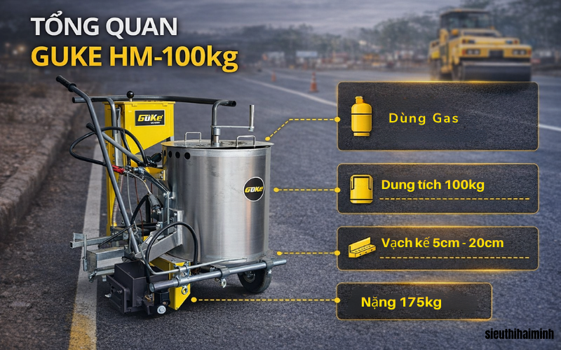 Tổng quan và thông số kỹ thuật của GUKE HM-100kg