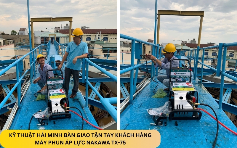 Máy phun áp lực NAKAWA TX-75