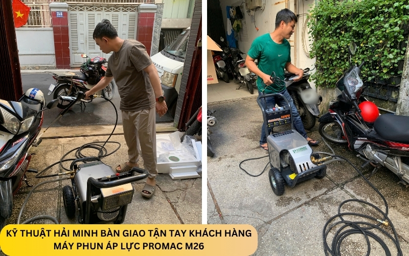 Máy phun áp lực PROMAC M26