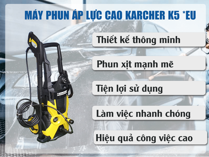 máy phun áp lực K5 Eu