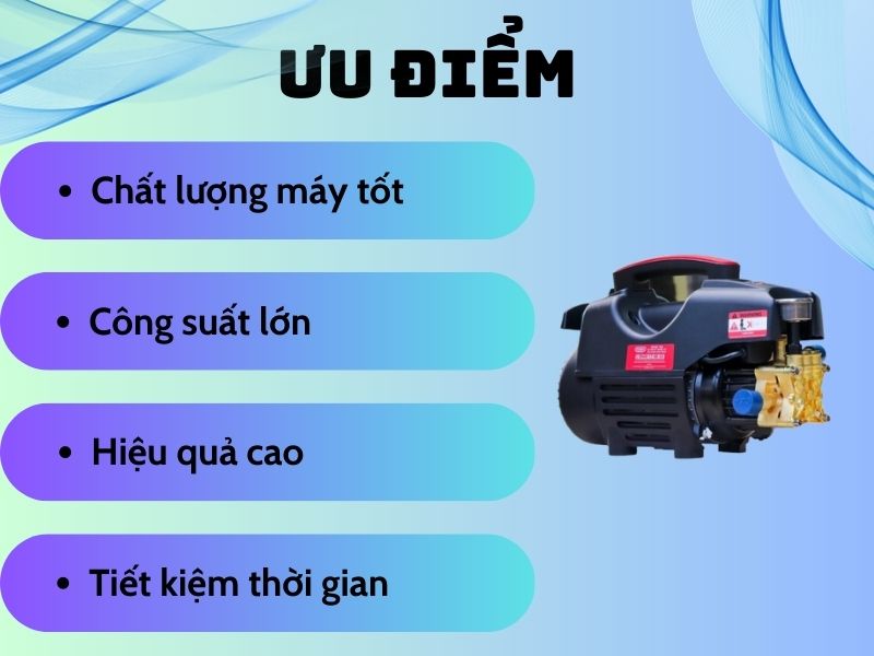 Máy xịt rửa Mitsukaisho MXR-250 2400W đen.