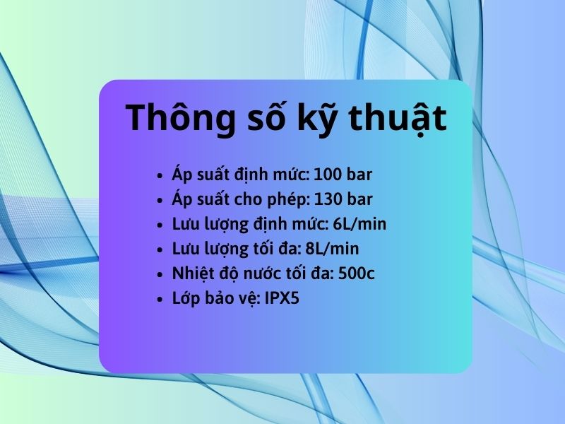 Máy xịt rửa Mitsukaisho MXR-250 2400W đen.