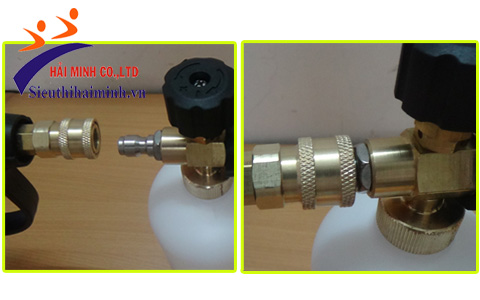 Súng phun bọt tuyết HM07 tháo lắp đơn giản