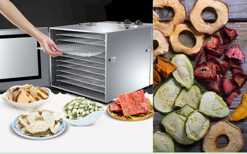 Cách hoạt động của máy sấy thực phẩm