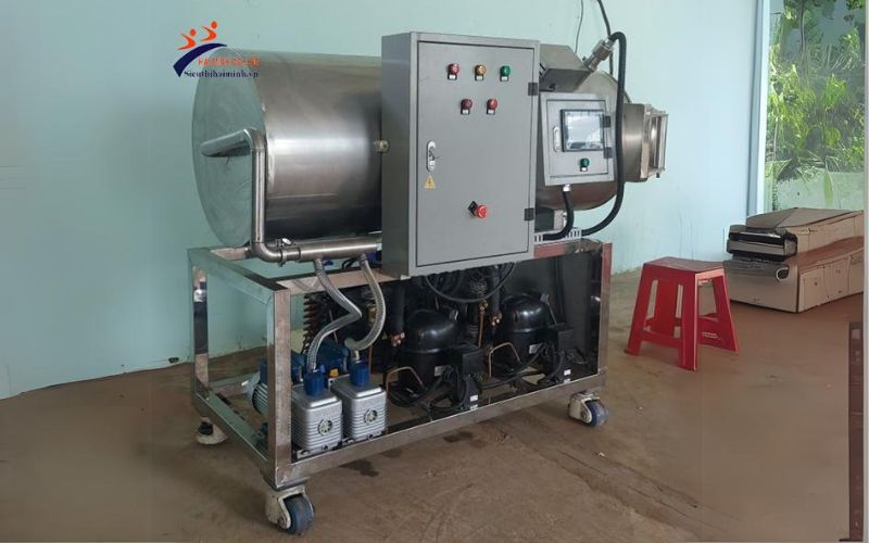 Cấu tạo chi tiết của máy sấy thăng hoa Yamafuji SH-16