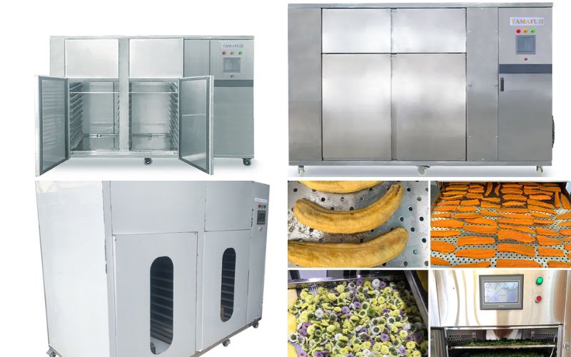 Đặc điểm Máy sấy lạnh 200kg 2 buồng Yamafuji SL200-2B