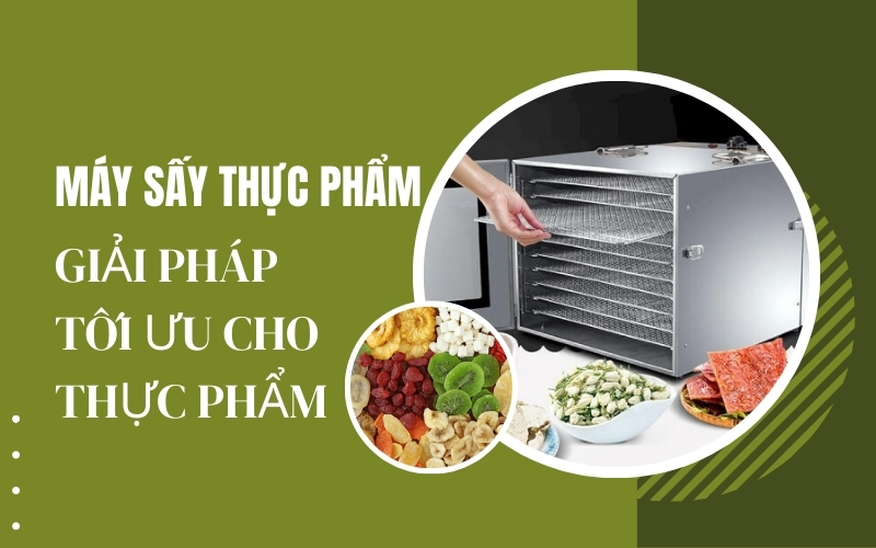 Máy Sấy Thực Phẩm: Giải Pháp Tối Ưu Cho Thực Phẩm