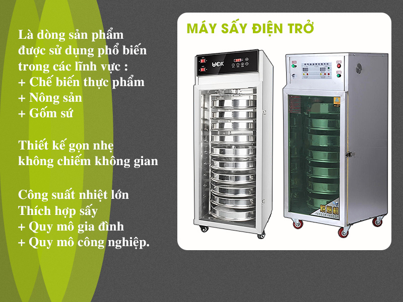 máy sấy điện trở
