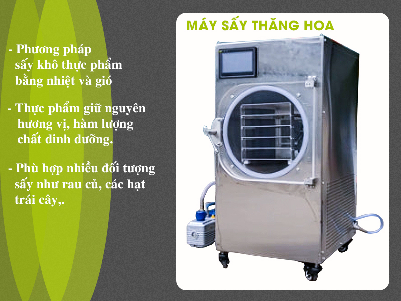 máy sấy thăng hoa
