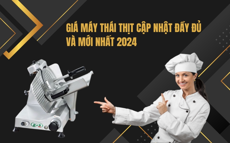 Giá máy thái thịt cập nhật đầy đủ và mới nhất 2024