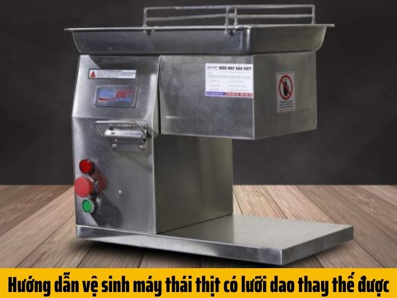Hướng dẫn sử dụng máy thái thịt tươi sống đúng cách
