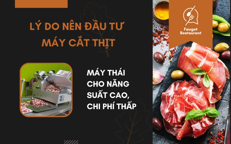 Máy thái cho năng suất cao, chi phí thấp