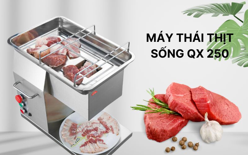 Máy thái lát thịt hãng QX – năng suất lớn
