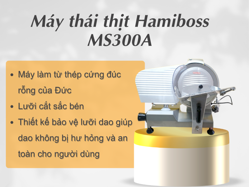 Máy thái thịt Hamiboss-MS300A