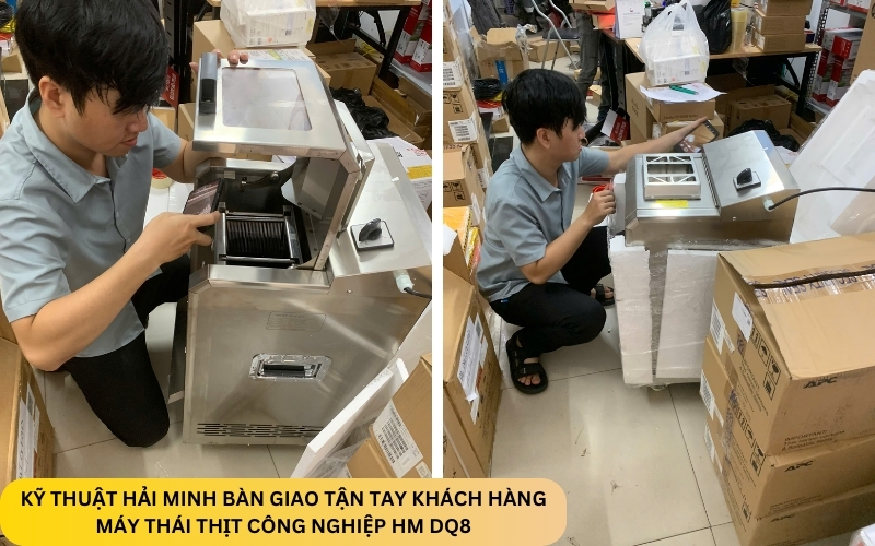 Máy thái thịt công nghiệp HM DQ8