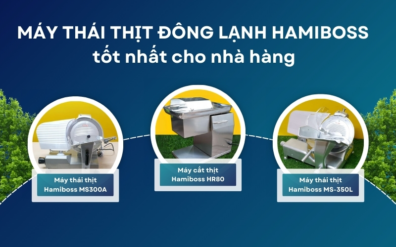 Máy thái thịt đông lạnh Hamiboss tốt nhất cho nhà hàng