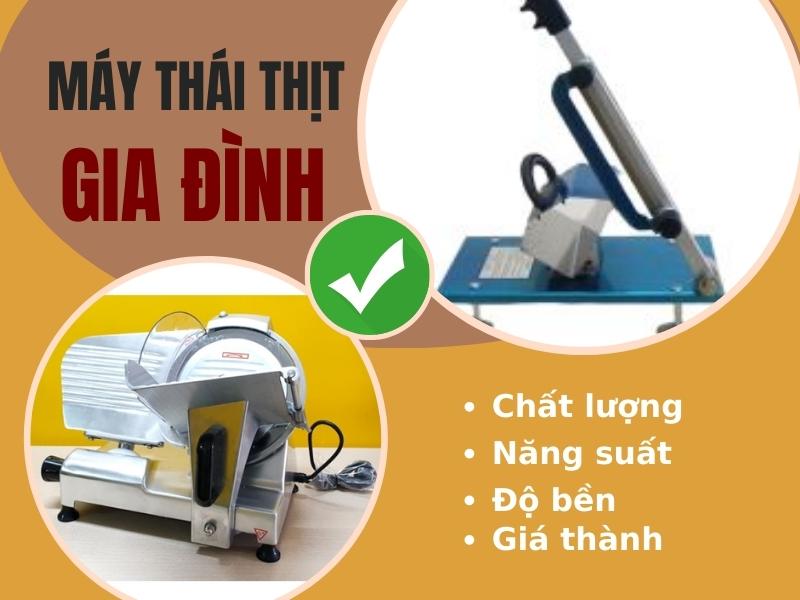 Máy thái thịt gia đình đa năng