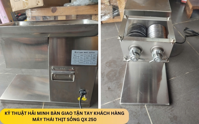 Máy thái thịt sống QX 250